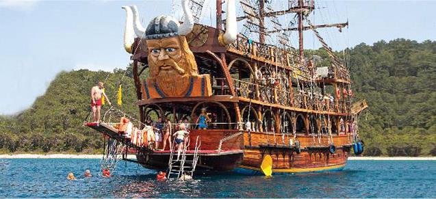 Kemer Korsan Yat Turu (Monster)